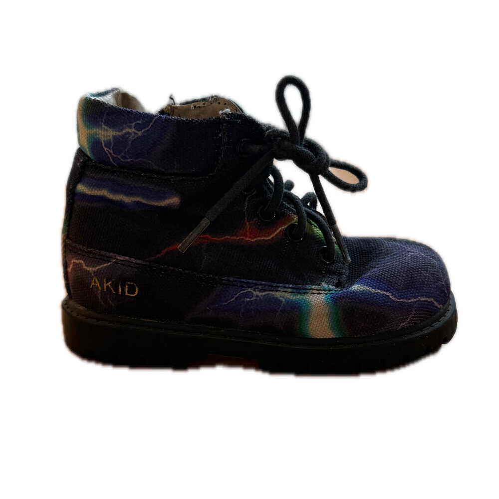 Akid Boys Black Multi Boots size: 7 Toddler
